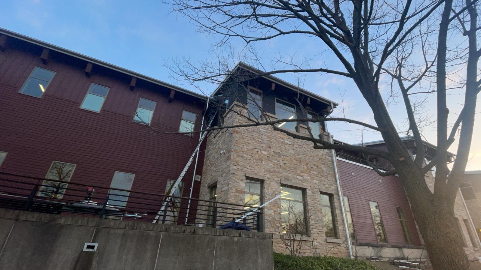 Commercial roofing project
